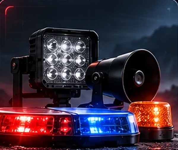 Luces y sirenas de emergencia